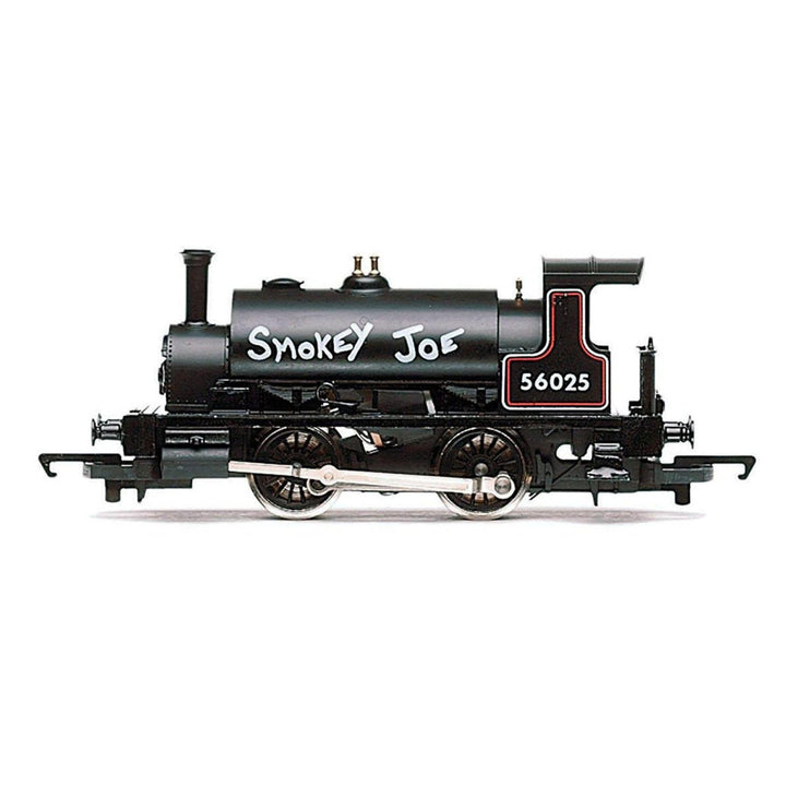 Lokomotive RailRoad BR, Klasse 264 „Pug“, 0-4-0ST, 56025 „Smokey Joe“, Epoche 4/5, Schwarz Modern, M