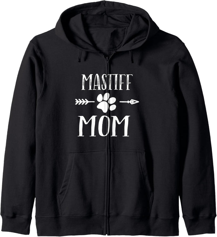 Mastiff Mom Funny Cute Dog Bullmastiff Kapuzenjacke