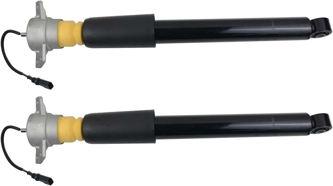 Huiruhy 2x Luftfederbein Stossdämpfer hinten kompatibel mit A6 C7 A7 4G Sportback Elektronisch 4G061
