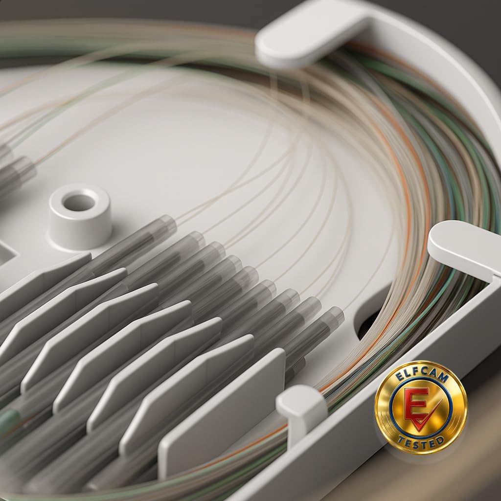 Elfcam - Heat Shrink Spleissschutz für Glasfaser Spleissen, 60mm, 500 Stück, Smoove-Optic-60mm___500