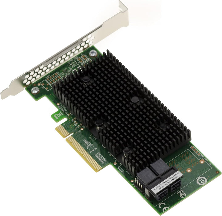 KALEA-INFORMATIQUE PCIe 3.1 SAS + SATA + NVMe 12GB Controller-Karte mit 8 internen Ports. OEM-Modell