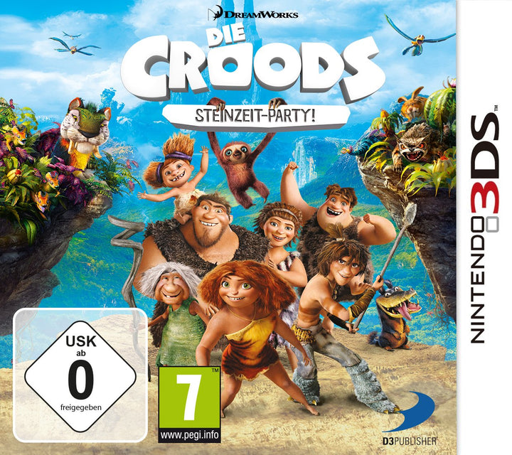 Die Croods: Steinzeit Party! Nintendo 3DS, Nintendo 3DS