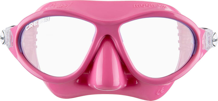 CRESSI seit 1946 - Moon Kid Schnorchelmaske Kinder 5-10 Jahre Pool Meer Combo Set Rosa/Flieder, Comb
