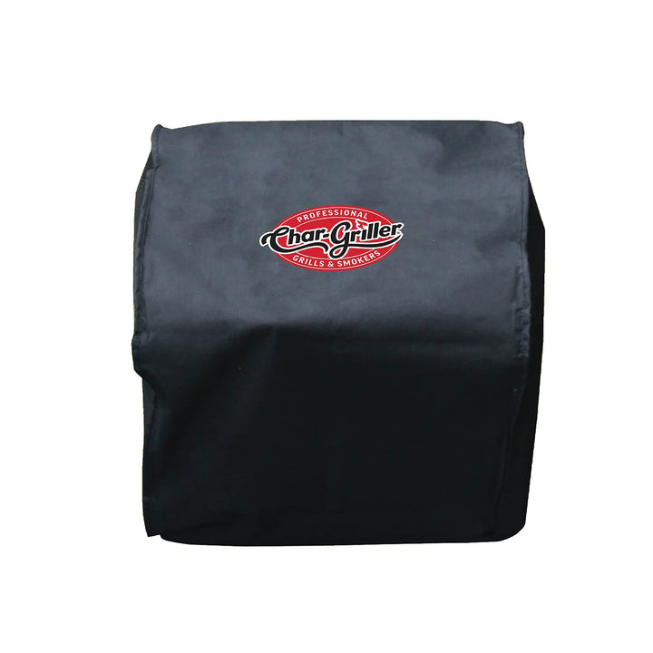 Char-Griller 2455 Tischgrill/Seitenfeuerkasten-Abdeckung Standard, schwarz