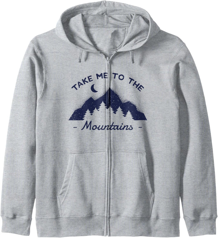 Berge Wandern Camping Natur Klettern Wanderer Geschenk Kapuzenjacke