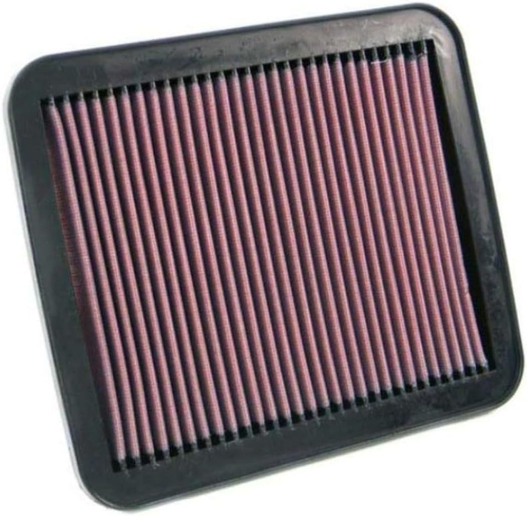 K&N Motorluftfilter: wiederverwendbar, alle 75.000 Meilen reinigen, waschbar, Ersatz-Autoluftfilter:
