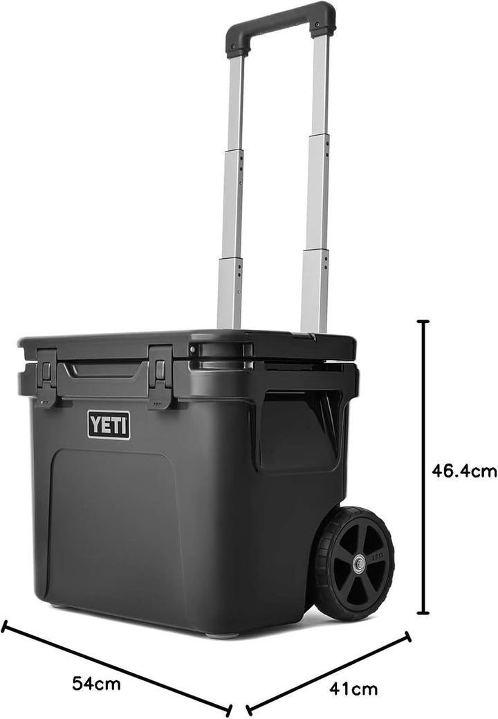 YETI Roadie 32 Wheeled Cool Box, Insulated Hard Cooler Charcoal, Charcoal