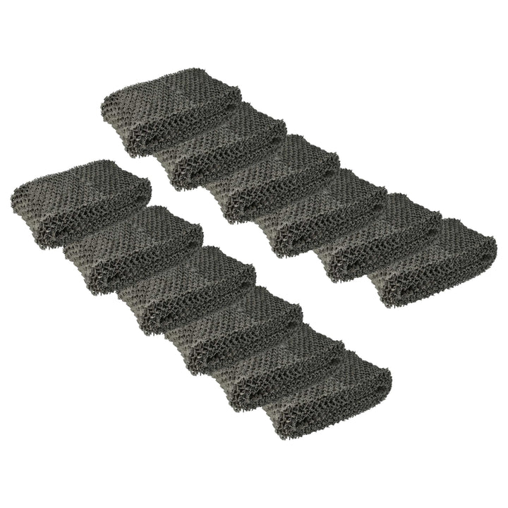 vhbw 12x Filter kompatibel mit Philips HU4816/10 Luftbefeuchter - Luftfilter, Vliesfilter, Grau