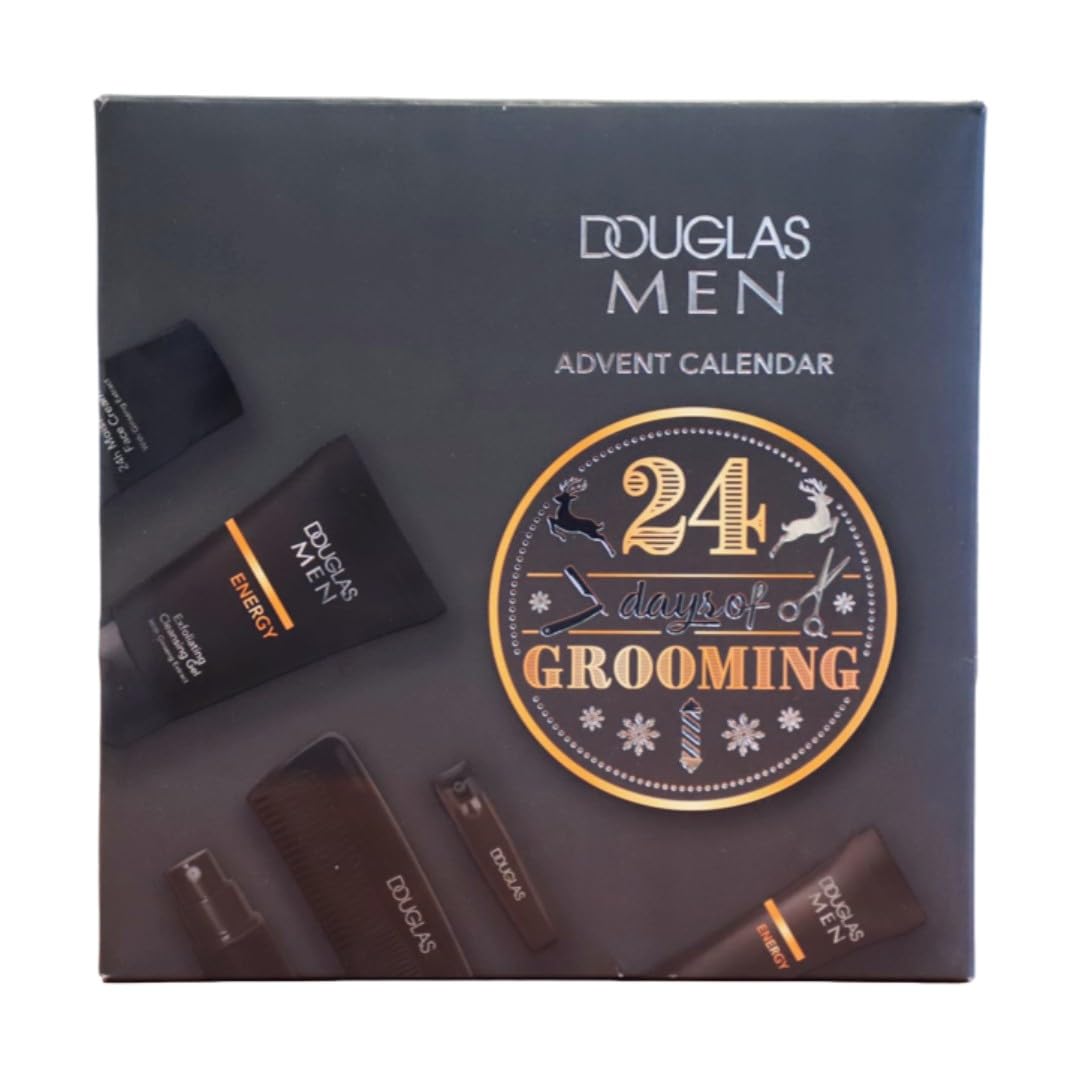 Douglas Kalender Adventskalender 2022 Männer Beauty -EXKLUSIV EDITION- 24 Pflege Kosmetik Advent Kal