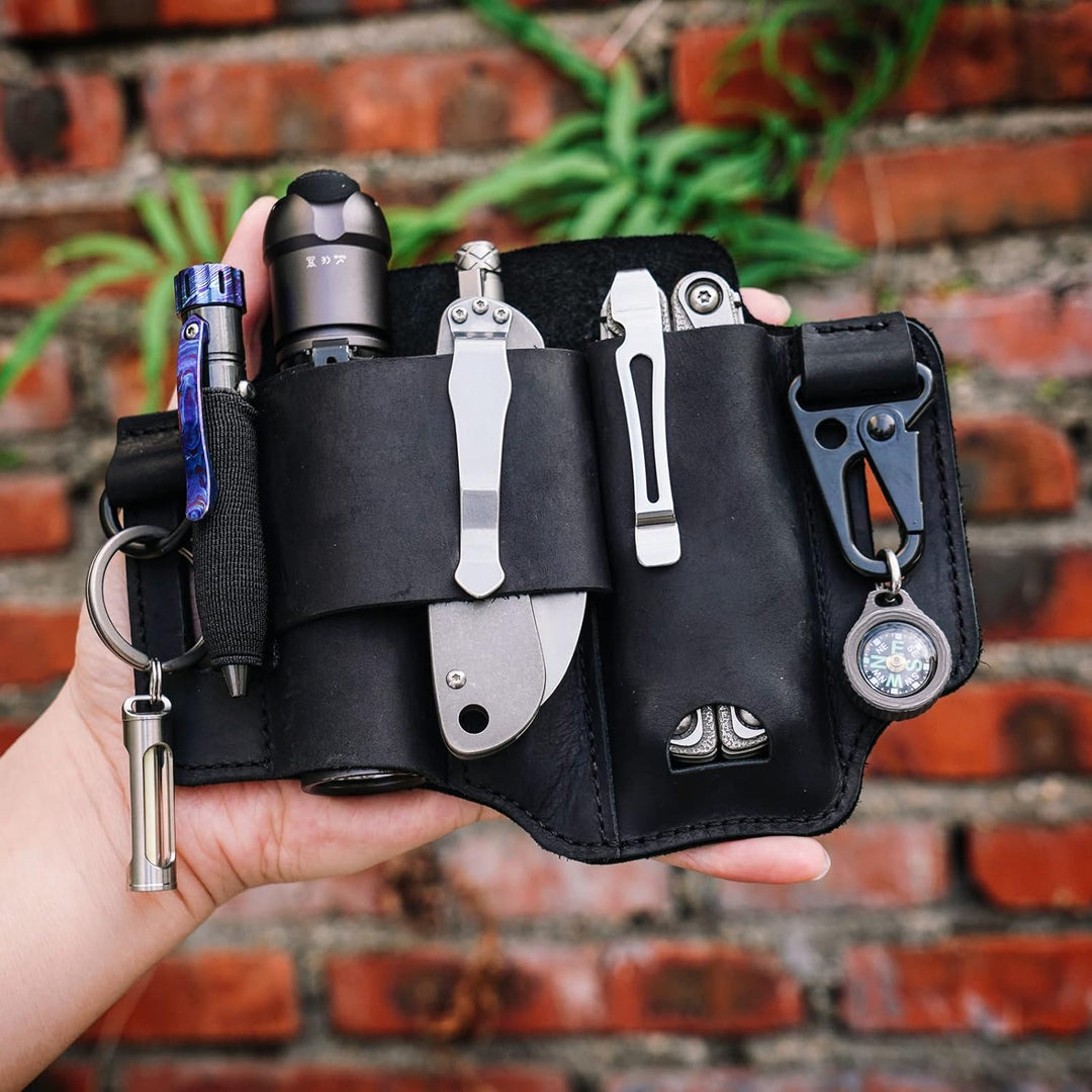 VIPERADE ST1 Multitool Scheide Lederscheide,EDC Taschen Organizer für Herren für Leatherman Multitoo