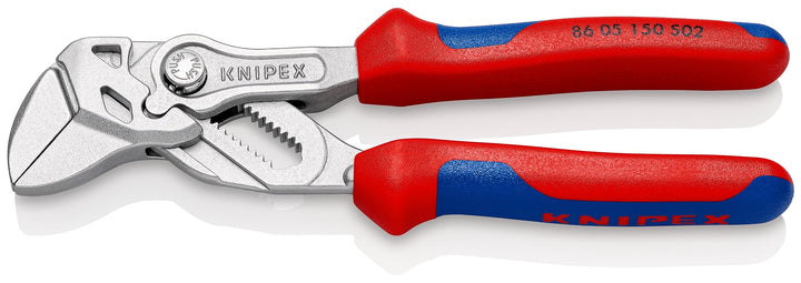 KNIPEX Zangenschlüssel, aufgeraute Backen zum Öffnen von Kunststoff-Kabelbindern, Multi-Schraubensch