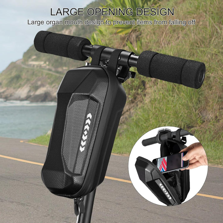 Colexy Scooter Tasche 2L Tasche Für E-Scooter Abnehmbar, E Scooter Tasche Lenkertasche Für Elektroro