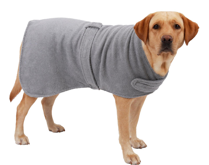 Betz Hundehandtuch extra saugfähig & schnelltrocknend Haustierhandtuch mit Klettverschluss 100% Baum