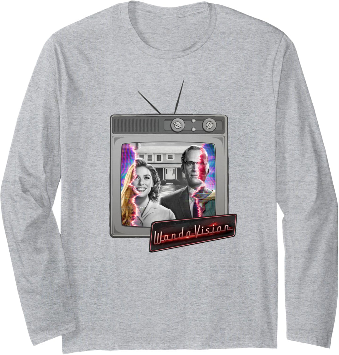 Marvel WandaVision Wanda & Vision TV Langarmshirt