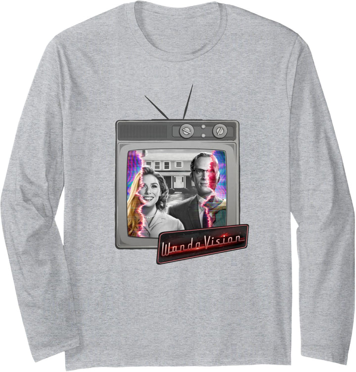 Marvel WandaVision Wanda & Vision TV Langarmshirt