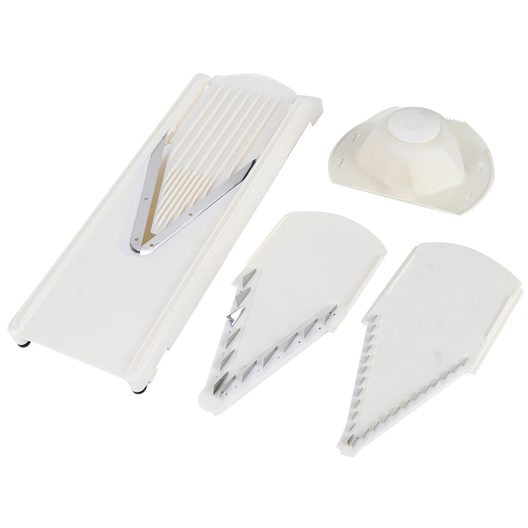Mandoline Pommes Frites Kartoffelschneider 38×14×8 Multifunktionale Haushalts-V-förmige Reibe Schnei