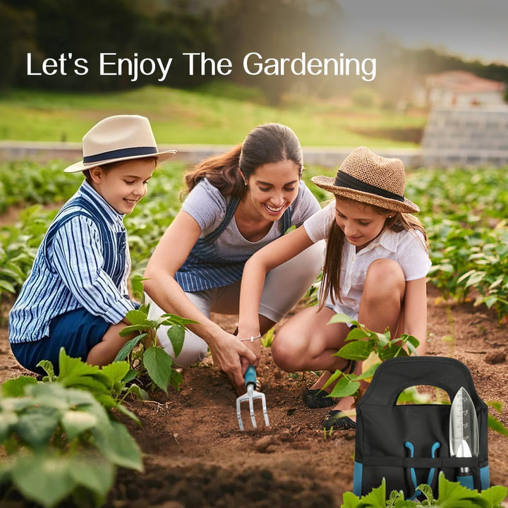 Housolution Gartengeräte Set, 8 PCS Gartenarbeit-Handwerkzeug-Set, Robust Aluminiumlegierung Gartena