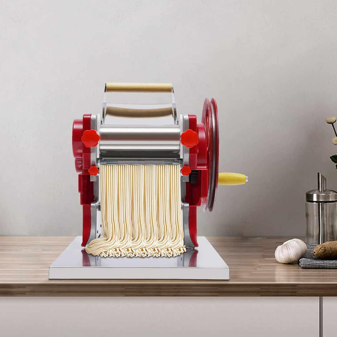 Manuell Nudelmaschine, 0.5-5mm Pastamaker Pastamaschine Nudelmaschine, Spaghetti Ausrüstung Aus Edel