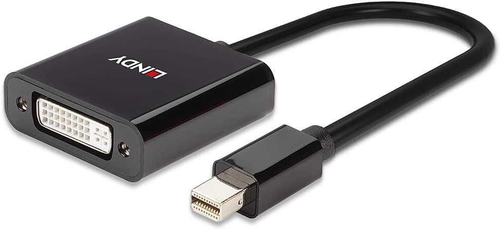 LINDY 41736 Mini DisplayPort auf DVI Konverter, aktiv