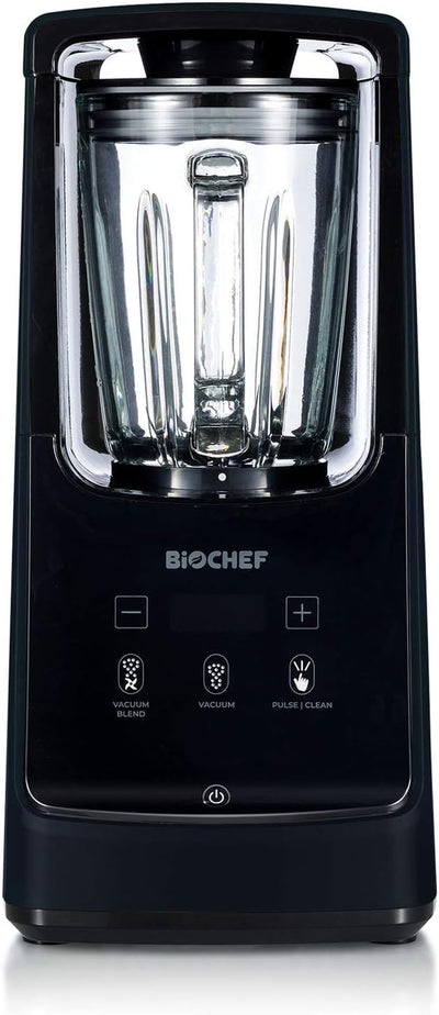 BioChef Astro Vakuum Mixer - Smoothie Maker Standmixer - 1000 W, 22000 U/Min, Glas Behälter, Manuell