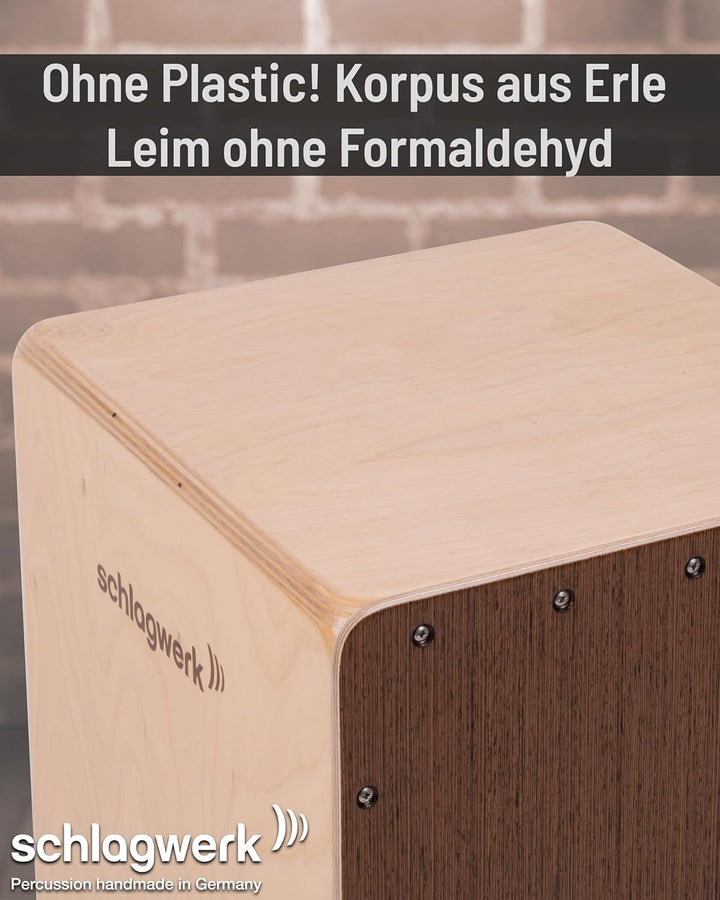 Schlagwerk Cajon 2 in One deluxe CP 430 (Wenge) Deluxe' Wenge, Deluxe' Wenge