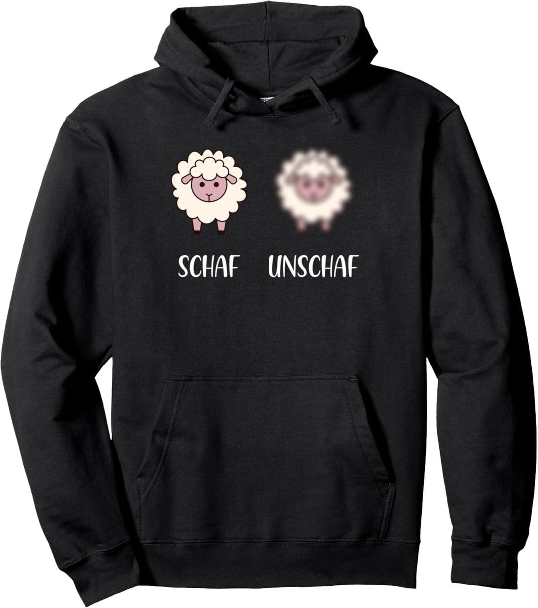 Schaf Unschaf Lustig Fun Spruch Foto Fotografie Pullover Hoodie