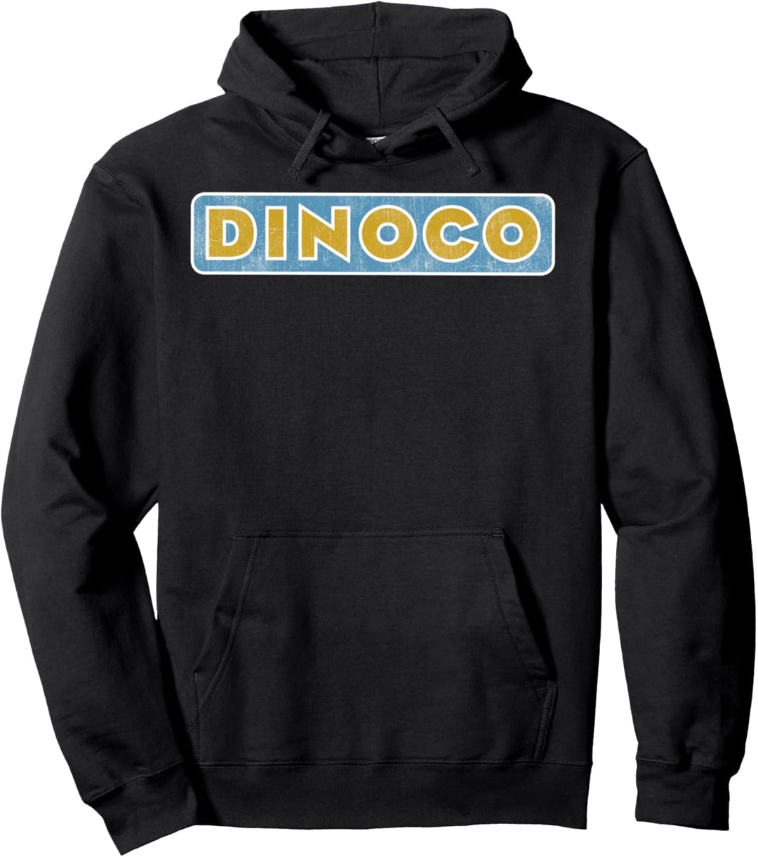 Disney Pixar Cars Dinoco Logo Text Pullover Hoodie
