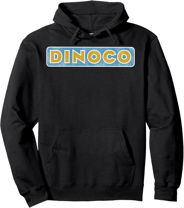 Disney Pixar Cars Dinoco Logo Text Pullover Hoodie