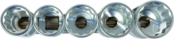 Laser 6496 Federbeinmutter-Stecknusssatz, 5er-Set