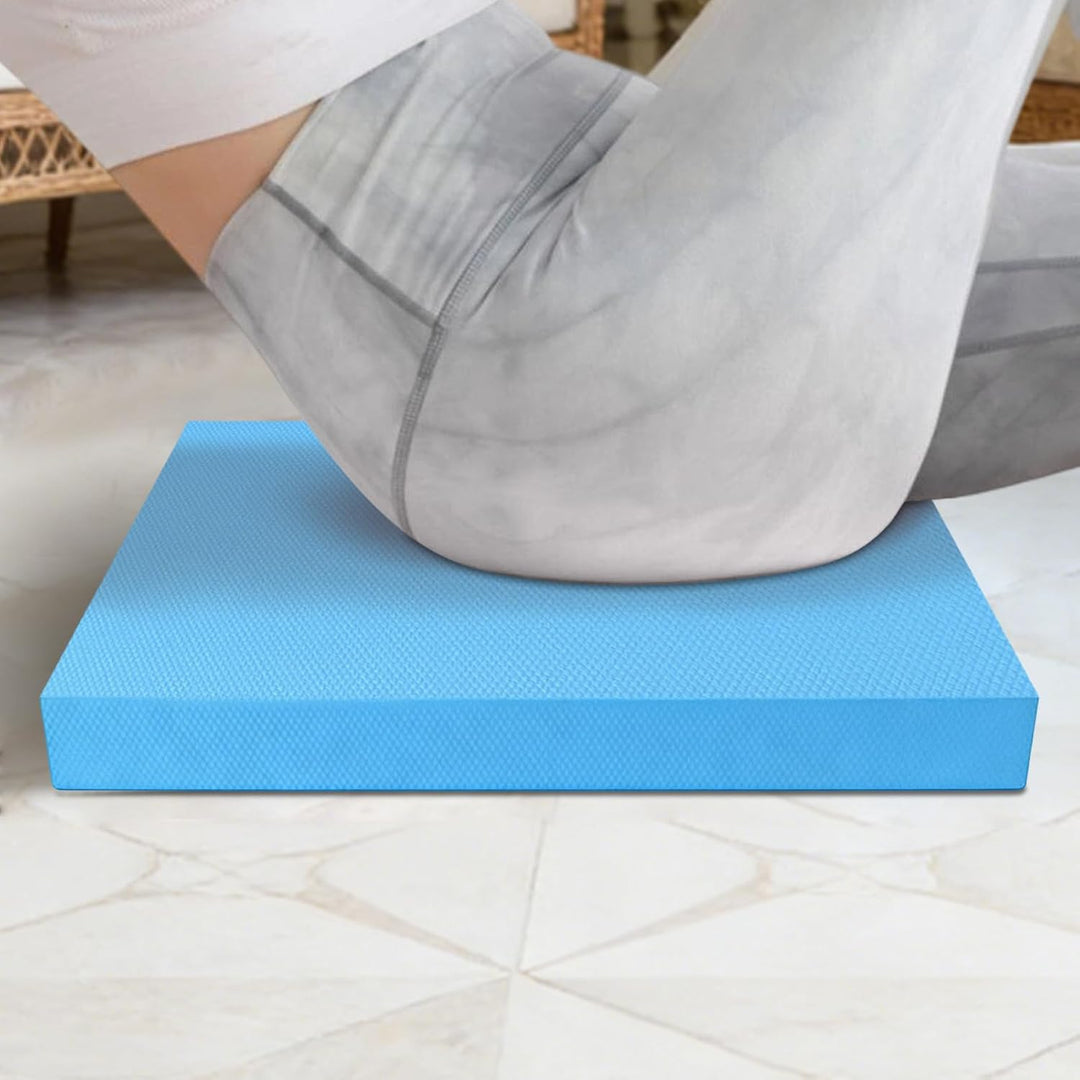 Stabilitätskissen - Antirutsch-Trainer aus TPE 50x40 cm | Trainings Schaumstoff Pad Gepolsterte Bala