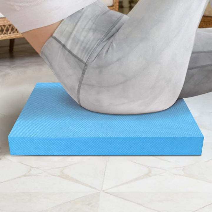 Stabilitätskissen - Antirutsch-Trainer aus TPE 50x40 cm | Trainings Schaumstoff Pad Gepolsterte Bala