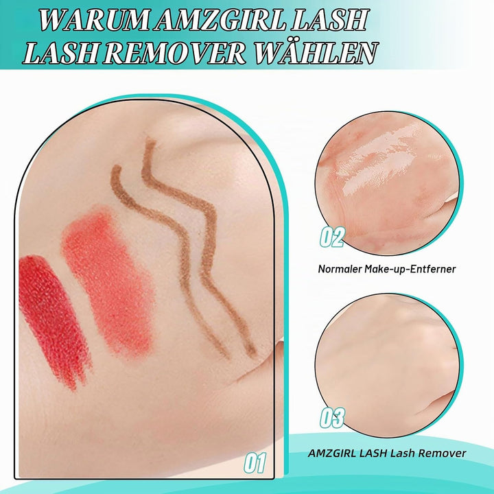Wimpernentferner Wimpernkleber Entferner Nicht reizend Sanft und Mild Wimpernverlängerung Entferner