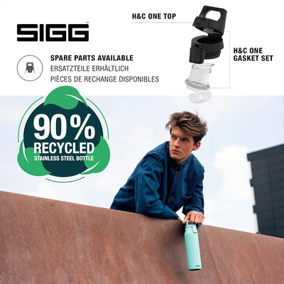 SIGG - Isolierte Trinkflasche - Thermosflasche Hot & Cold One - Mit Teesieb - Auslaufsicher - BPA-fr