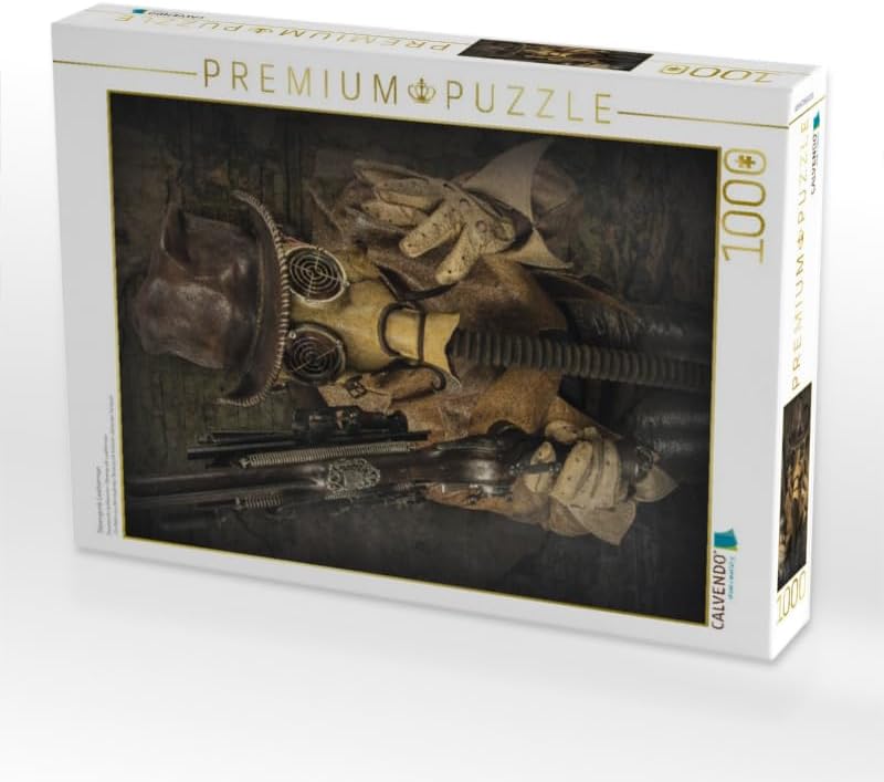 CALVENDO Puzzle Steampunk Leatherman 1000 Teile Lege-Grösse 48 x 64 cm Foto-Puzzle Bild von Steampun