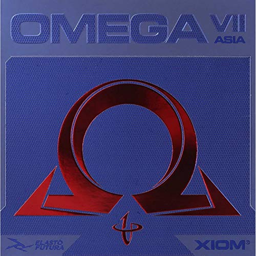 XIOM Belag Omega VII Asia Farbe 2,0 mm, rot, Grösse 2,0 mm, rot