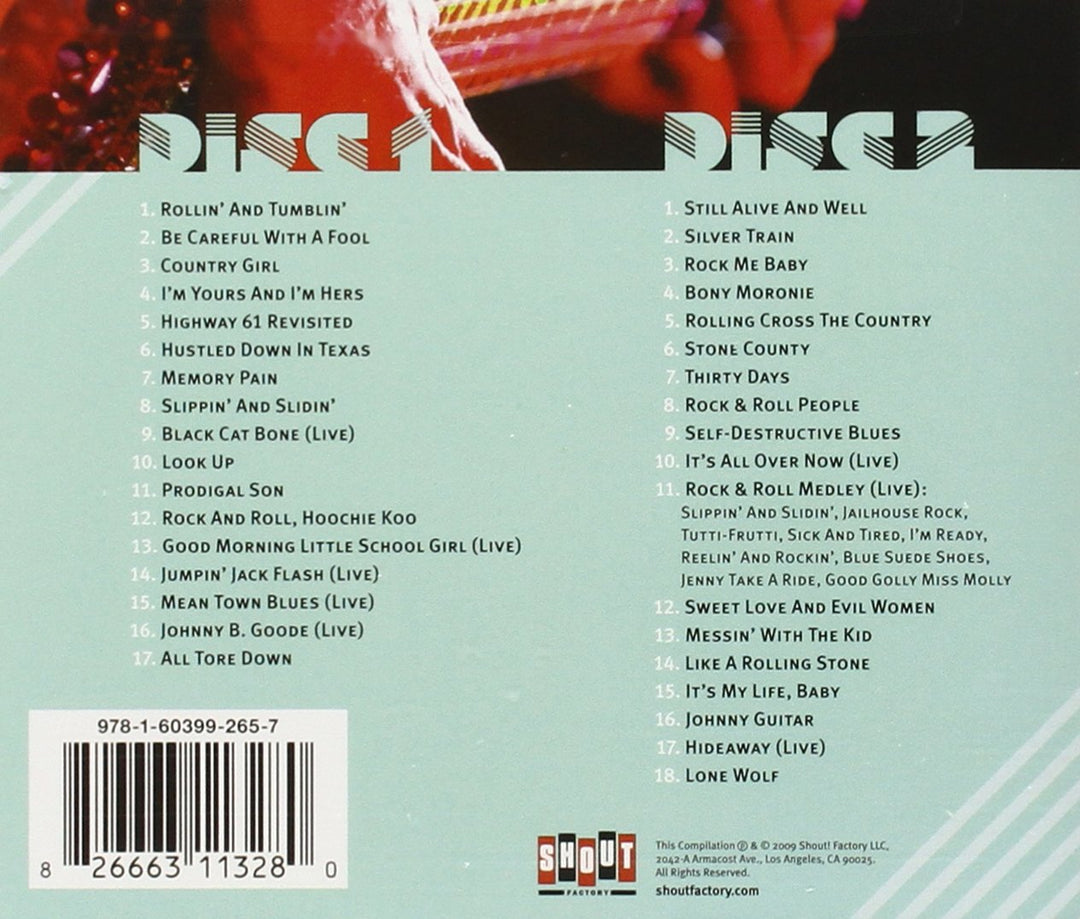 Johnny Winter Anthology, Audio-CD