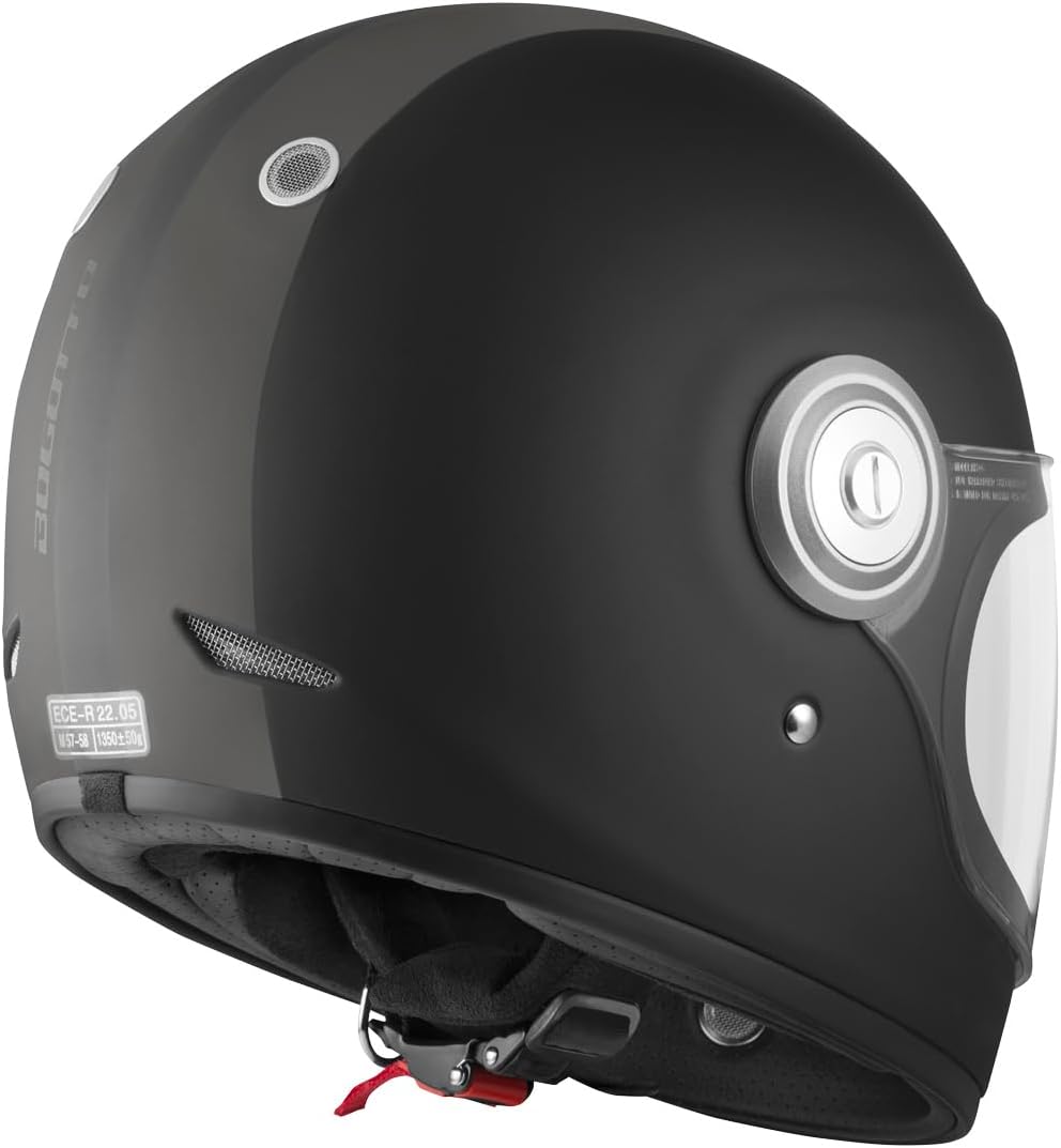 Bogotto V135 D-R2 Helm XL Schwarz Matt/Grau, XL Schwarz Matt/Grau