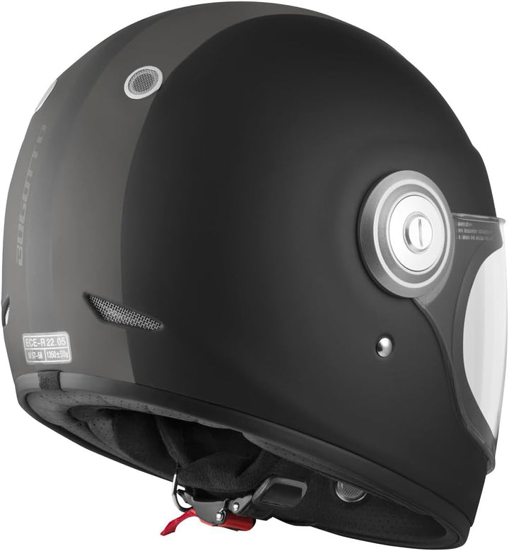 Bogotto V135 D-R2 Helm XL Schwarz Matt/Grau, XL Schwarz Matt/Grau