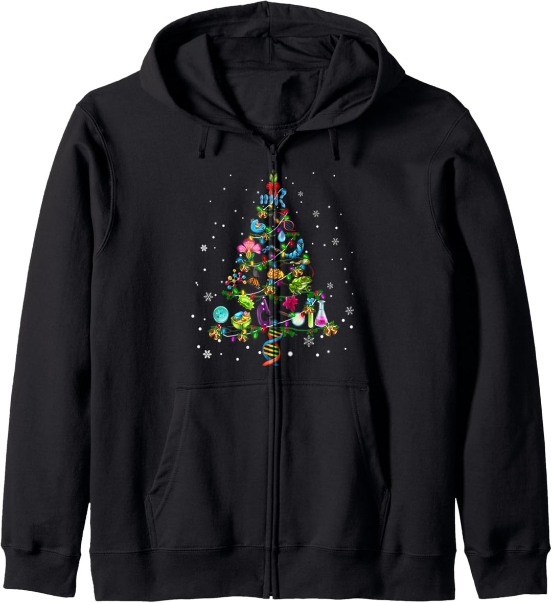 Cute Biology Christmas Tree gift decor Xmas tree Kapuzenjacke