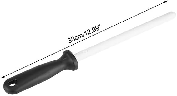 Wetzstab Keramik für Messer, Dual-Purpose-Grobschliff- Und Feinschliff-Wetzstahl Schärfer Messer Sch
