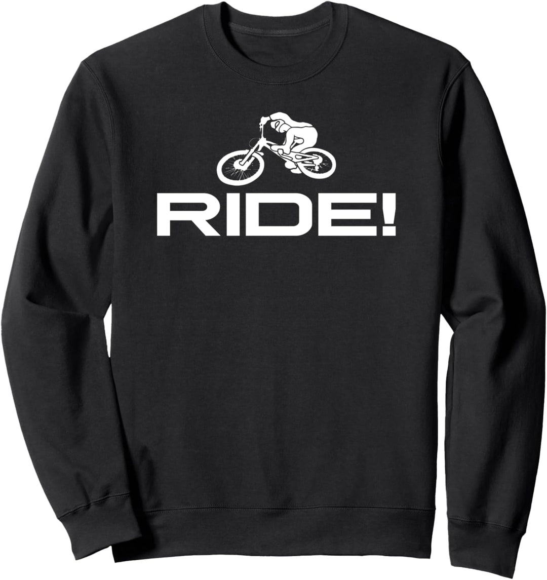 Ride Mountain Bike MTB Mountainbike Downhill Trail Biking Sweatshirt