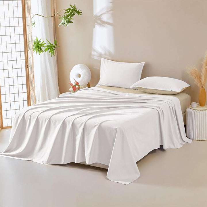 DUJUIKE 100% wasserdichte Schutzdecke oder Liner für Bett, Matratzenschoner für das Bett, Wiederverw