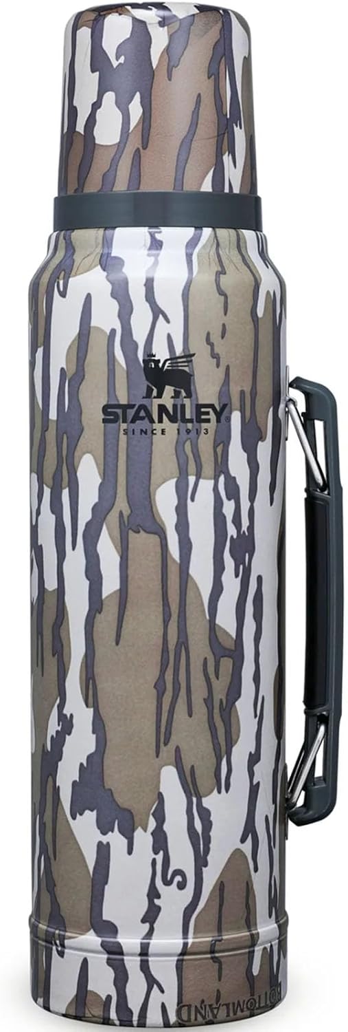 Stanley Classic Legendary Thermosflasche Edelstahl 1L - Thermos Hält 24 Stunden Heiss oder Kalt - Ed