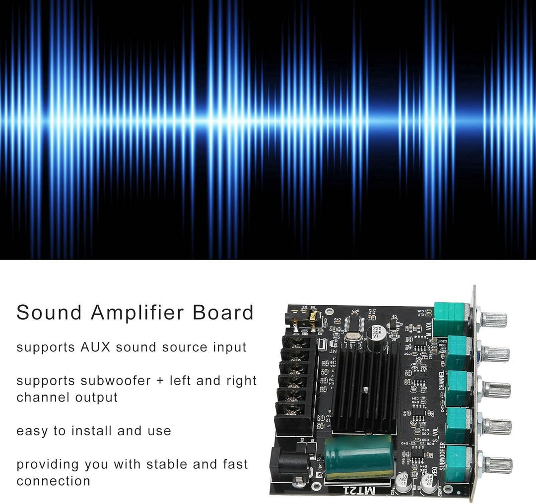 Bluetooth-Verstärker Bluetooth-Modul 2.1 PCB Zkmt21 Bt-Verstärkerplatine Hochleistungs-Sound-Stereo-