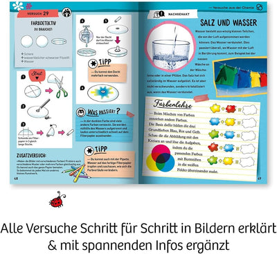 KOSMOS 602284 Mein erster Experimentierkasten Naturgesetze - ganz einfach, Spielerische Experimente