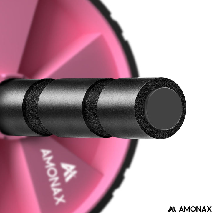 Amonax Bauchroller, bauchtrainer ab roller, bauchmuskeltrainer ab wheel set, mit Rutschfester, inkl.