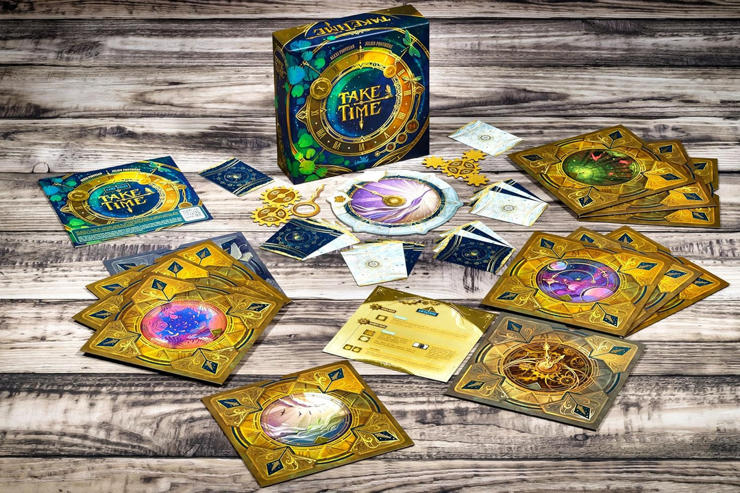 Libellud, Take Time, Familienspiel, 2-4 Spieler, ab 10+ Jahren, 30 Minuten, Deutsch