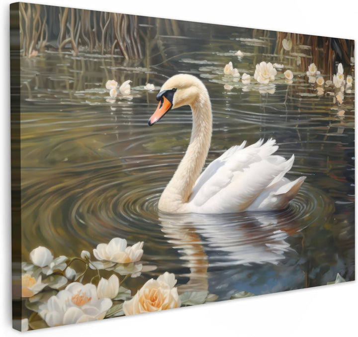 MuchoWow© Bilder Gross 120x80 cm XXL Wohnzimmer Deko Modern Wandbild Foto auf Leinwand Bild Schlafzi