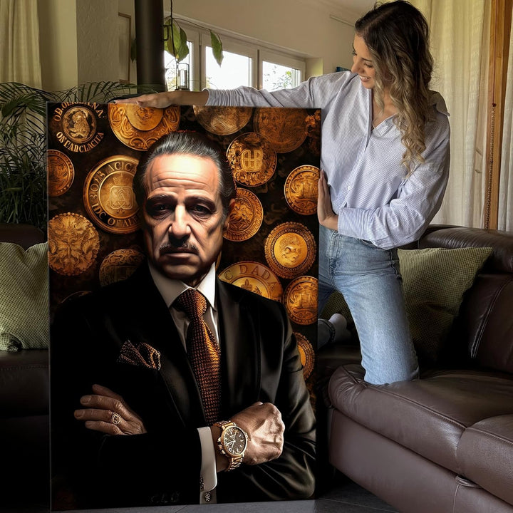 Artmazing | The Godfather Bild | Poster &amp; Kunstdrucke | Bild Der Pate | Bild Hochformat | S Art Bild