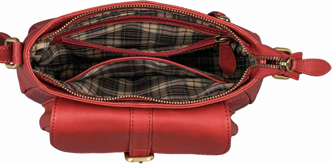 Benthill Damen Handtasche Leder - Shopper aus weichem hochwertigem Echt-Leder - Vintage Fashion Bag